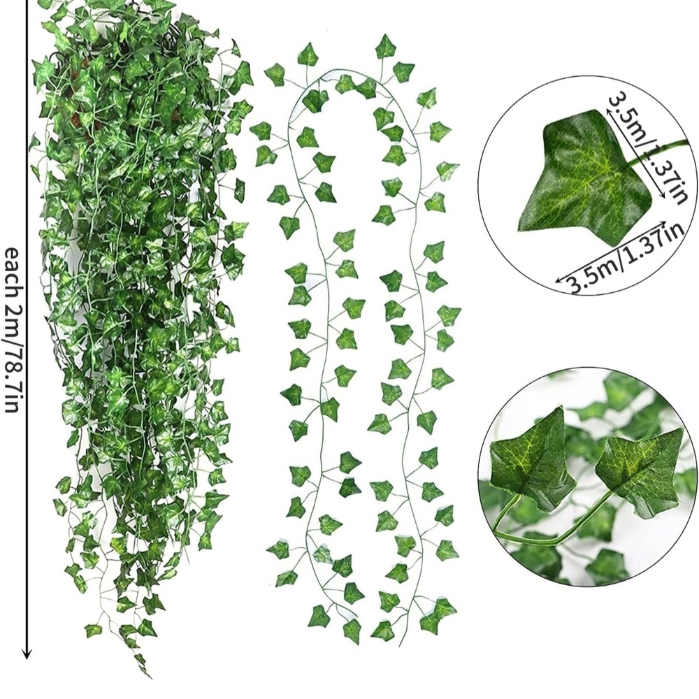 Artificial Green Ivy Garland